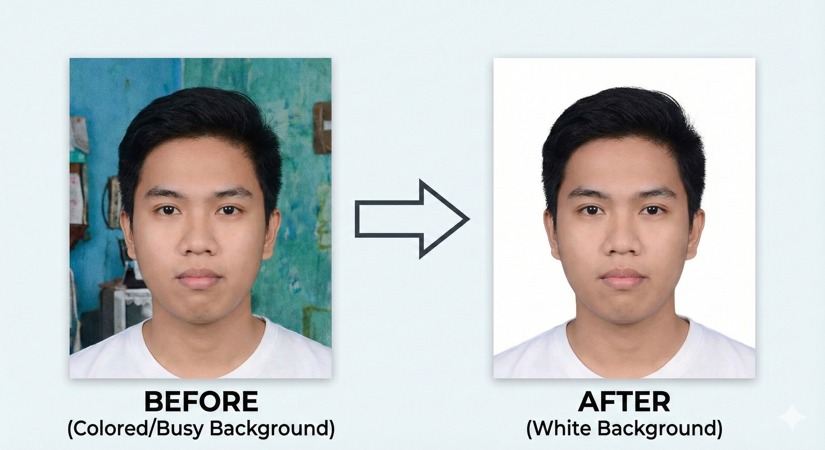 How to Change Photo Background to White Online for Exam Applications