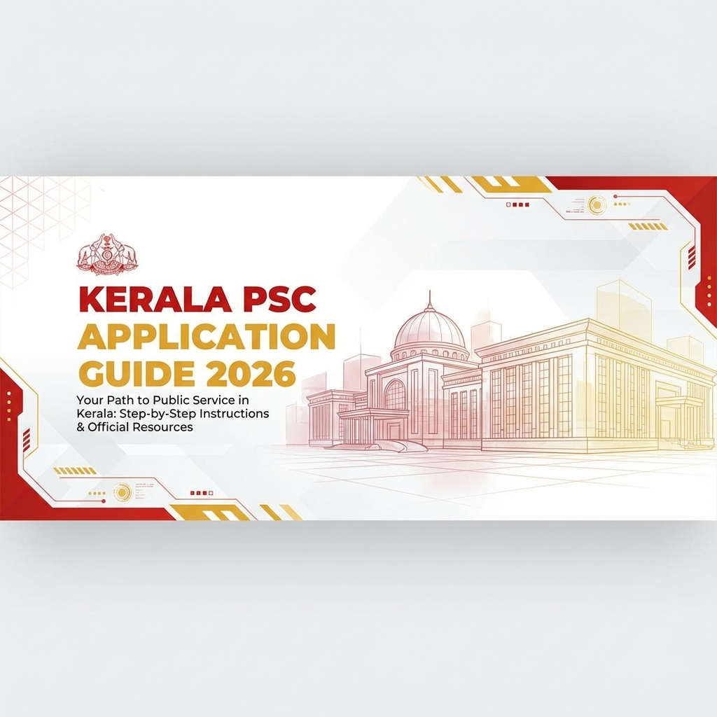 Kerala PSC Application Guide 2026 – Full Tutorial